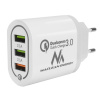Maclean Energy nabíjačka QC 3.0 MCE479 B - biela Qualcomm Quick Charge 3,6-6V / 3A, 6-9V / 2A, 9-12V / 1,5A