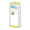 HP originál ink C9454A, No.70, yellow, 130ml, HP Designjet Z3100, Z2100