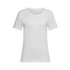 Tričko STEDMAN Relax Crew Neck, White biela, XL