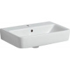 Geberit Selnova Compact umývadlo 60x37 cm obdĺžnik klasické umývadlo biela lesklá 501.511.00.7