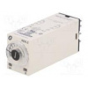 Časové relé 0,1s÷100h DPDT 250VAC/5A Unap 230VAC pätica IP50