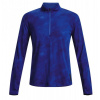 Pánske tričká (dlhý rukáv) Under Armour Men's UA Run Anywhere Streaker HZ - bauhaus blue/versa blue - Modrý (L)