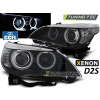 XENON PREDNÉ SVETLÁ D2S ANGEL EYES CCFL ČIERNA pre BMW E60/E61 03-04