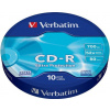CD-R Verbatim DTL 700 MB 52x , cakebox/10 ks