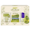 Sada kozmetiky DALAN d'Olive: Vyživujúci krém + Intenzívny hydratačný krém + Mydlo