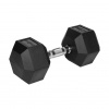 HEX pogumovaná liatinová činka 17,5 kg REBEL ACTIVE