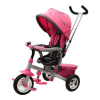 BABY MIX Detská trojkolka 3v1 TYPHOON 360° ružová 108x92x55 ružová