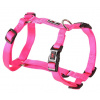 Postroj Gimborn Nylon H 1,0x33-44cm ruzovy