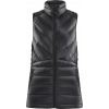 Dámská péřová vesta CRAFT Lightweight Down černá Velikost: M