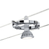 Paulmann Cardan 94144 základný systém lankových svietidiel GU5.3 40 W LED chróm, chróm (matný); 94144