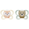 NUK Perfect Match Air Fox/Bear 0 – 2 m, 2 ks