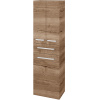 Dreja Vysoká skriňa s košom na bielizeň DOS SVD3ZK 50 - D21 Tobacco / Úchytka T01 / D21 Tobacco