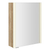 Sapho ALIX galérka s LED osvetlením 56x70x17,5cm, ľavá/pravá, dub Alabama SPH AX156-0022