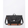 Herschel Supply Cove Messenger Black/Saddle Brown