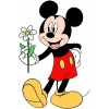 CUKROVÁ TLAČ jedlý obrázok na tortu Cukrová hmota Potlač Myšiak Mickey Mickey 2