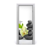 Fototapeta samolepiace Orchidea a kamene 75x205