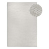 Krémovobiely ručne tkaný koberec s prímesou vlny 160x230 cm Pradesh Natural White – Elle Decoration
