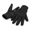 Beechfield Športové softshellové rukavice B310 Black L/XL