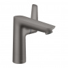 Hansgrohe Talis E - Páková umývadlová batéria 150 s odtokovou súpravou s tiahlom, kartáčovaný čierny chróm 71754340