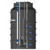 PUMPA black line Box 2 SE SEG.40.12.2.50B XTREME čerpacia šachta vrátane šachty a spínacej skrinky, štartovacie zariadenie, plaváky 4ks, 400V, 2x1,2kW, kábel 10m ZB00074133