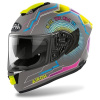 AIROH ST.501 POWER MATE ST5PO81 – sivá integrálna moto prilba, S