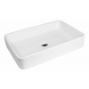 Oltens Lustra umývadlo 60.5x35 cm obdĺžnik pultové umývadlo biela 40806000