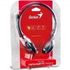 Genius headset - HS-200C, sluchátka s mikrofonem, 2x 3,5mm jack 31710151100