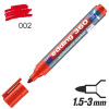 Popisovač Edding 360 - na bílé tabule, 1.5-3 mm červený
