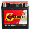 Banner Bike Bull AGM 4AH Motobatéria 12V 80A YTX5L-BS, 504 12
