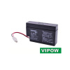 Baterie olověná 12V 0.8Ah VIPOW BAT0221