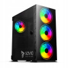 Puzdro Savio Prime X1 ARGB Glass Midi Tower čierne
