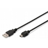 PremiumCord ku2m2a mini USB, A-B, 5pinů, 1,8m