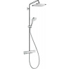Hansgrohe Croma sprchová súprava nástenná s termostatom s dažďovou sprchou chrómová 27630000