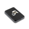 Powerbanka Karl Lagerfeld Embossed K&CH Heads MagSafe 5000mAh, čierna