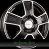 DEZENT VAN 6,5x16 5x112 ET52.00 dark - black polished