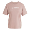 adidas Terrex Classic Logo dámske tričko Warm Clay 10 (S)