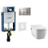 Geberit SET Kombifix 110.302.00.5+ WCzávesné Tece One sprch.Rimless+sedSC+Sigma30 ChrM/Chr 110.302.00.5 NT7