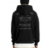 Alpha Industries pánska mikina Air Force Hoodie Black Veľkosť: XXL, Farba: čierna