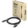 club3D DisplayPort / HDMI prepojovací kábel Konektor DisplayPort, Zástrčka HDMI-A 3.00 m čierna CAC-1087 Kábel DisplayPort; CAC-1087
