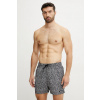 Plavkové šortky Calvin Klein čierna farba, KM0KM01120 XL