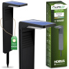 41cm HORIUS HORIUS 4000K IP44 LUMILED Solárne záhradné pólové LED svetlo