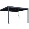Rojaplast ROJA Bioklimatická pergola INTRO DUO 4x4 m, hliník - do stěny