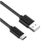 PremiumCord Kabel USB 3.1 C/M - USB 2.0 A/M, rychlé nabíjení proudem 3A, 10cm, černá ku31cf01bk