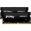 Kingston FURY Impact/SO-DIMM DDR4/16GB/2666MHz/CL15/2x8GB/Black KF426S15IBK2/16