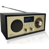 LTC Audio Rádio prenosné LTC LXLTC511C BRDA čierno-zlaté multimediálne+indukčná nabíjačka