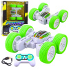 LEAN Toys Terénne akrobatické RC auto 360°, diaľkovo ovládané, zelené 1:32