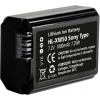 Hähnel Fototechnik HL-XW50 akumulátor do kamery Náhrada za orig. akumulátor NP-FW50 7.2 V 1000 mAh