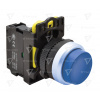 Tracon Výstuplý spínač 1xNO 5A 230V IP42 modrý NYK3-HB
