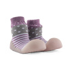 Ponožkové topánočky Chameleon Lilac Polka veľ. 125