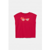 Detské bavlnené tričko United Colors of Benetton 3JERC10PB.G.Seasonal ružová 122